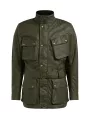Veste Trialmaster Pro Wax10Oz Olive Green - Belstaff
