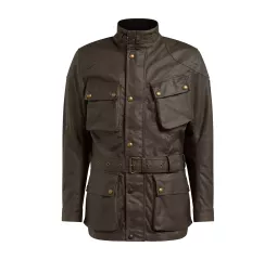Mahagoni Trialmaster Pro Wax10Oz Jacke - Belstaff