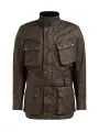 Veste Trialmaster Pro Wax10Oz Mahogany - Belstaff