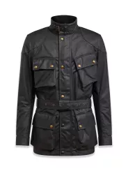 Veste Trialmaster Pro Wax 10Oz Black-Belstaff