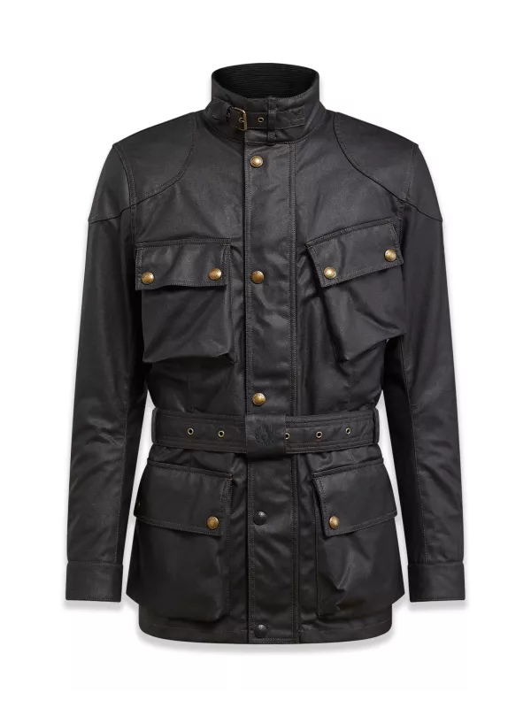 GIACCA TRIALMASTER PRO WAX10OZ BLACK-BELSTAFF