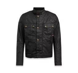 Brooklands 2.0 Wax Black Jacke - Belstaff