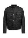 Brooklands 2.0 Wax Black Jacke - Belstaff