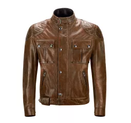 Brooklands Cuero Jacke aus gebranntem Leder - Belstaff