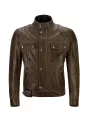 Blouson Brooklands Cuir Black/Brown - Belstaff