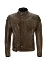 Blouson Brooklands Cuir Black/Brown - Belstaff