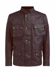 Blouson Crosby 2 Tech Wax Mahogany - Belstaff