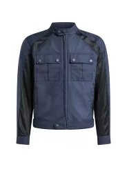 Blouson Temple Tec Nylon Dark Navy-Belstaff