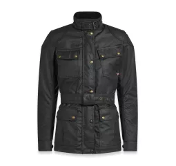 Trialmaster Pro Lady Wax6Oz Schwarze Jacke - Belstaff