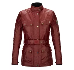 Trialmaster Pro Lady Wax6Oz Racing Rot Jacke - Belstaff