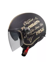 Rocker Visor Or19Bm Open Face Helmet - Premier