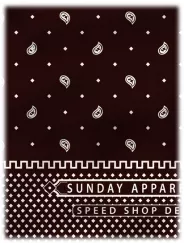 Bufanda Bandana - Sunday Speedshop