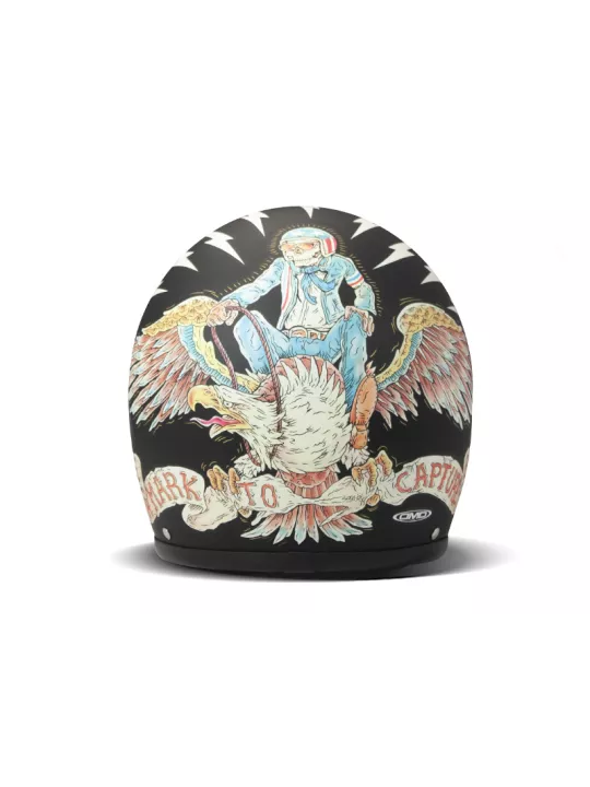Casque Jet Vintage Eagle-Dmd