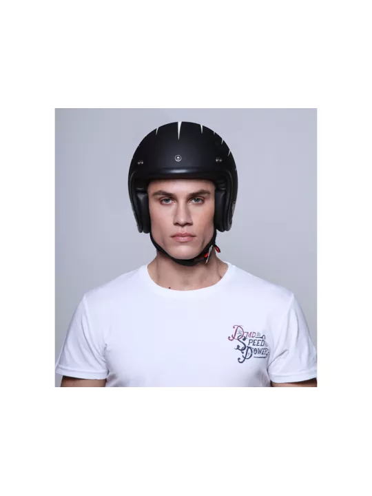 Casque Jet Vintage Eagle-Dmd