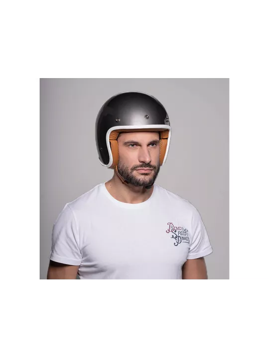 Casque Jet Oro Vintage Parigi-Dmd