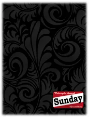 Gola Pesco?o Scarf Background Preto - Sunday Speedshop