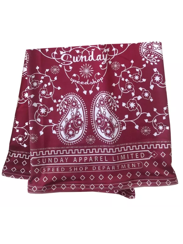 Gola Pesco?o Scarf Heritage Wine - Sunday Speedshop