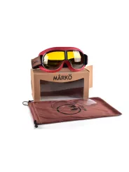 Masque B3 Goggle Replica - Mârkö (Burgundy)