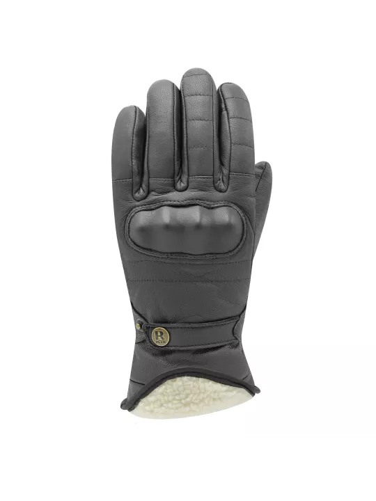 GUANTI MOTO UOMO DI PELLE HIVERNO VINTAGE FLYNN 3-RACER