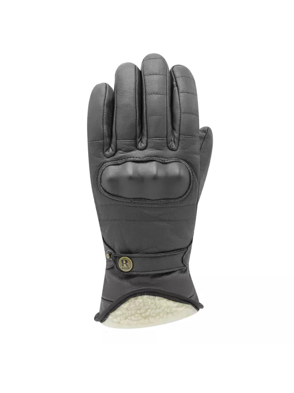 Gants Moto Homme Cuir Hiver Vintage Flynn 3-Racer