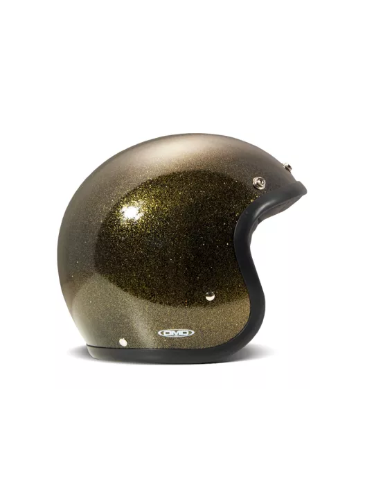 Casque Jet Vintage Glitter Bronze - Dmd