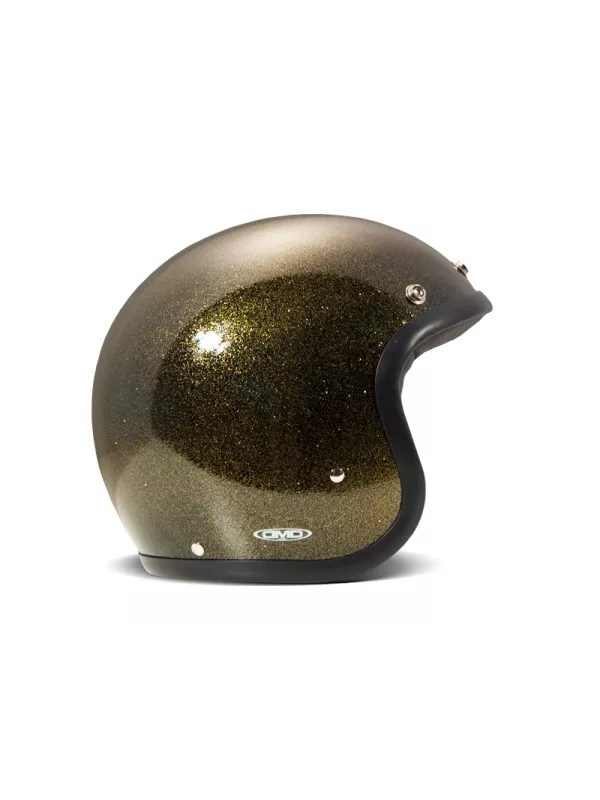 Casque Jet Vintage Glitter Bronze - Dmd