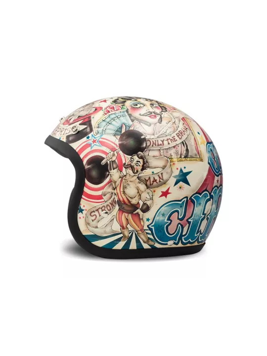 Casque Jet Vintage Circus - Dmd