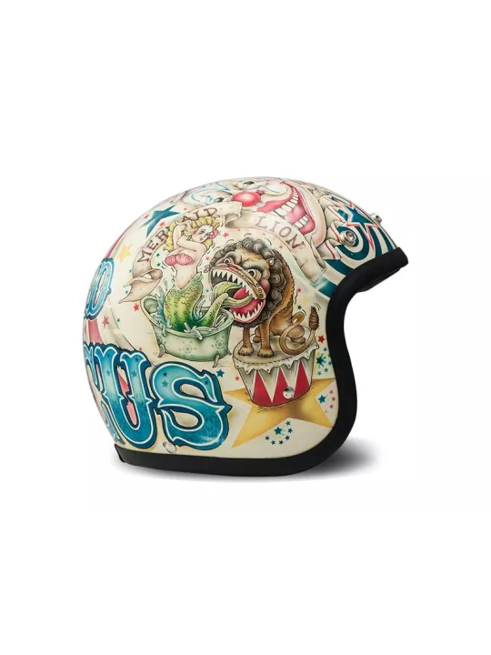 Casque Jet Vintage Circus - Dmd
