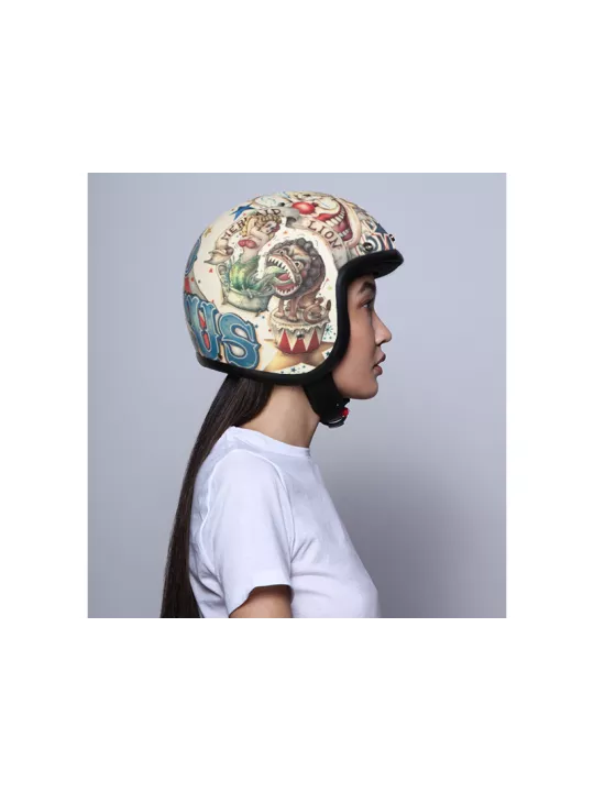 Helm Jet Vintage Circus - Dmd