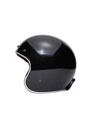 CASCO JET THE CLASSIC - MÂRKÖ (NEGRO/ROJO)