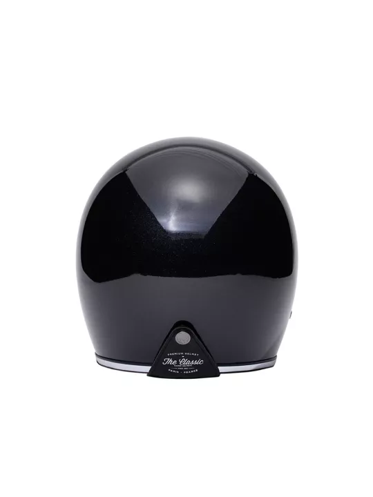 CASCO JET THE CLASSIC - MÂRKÖ (NEGRO/ROJO)