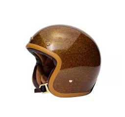 The Classic Open Face Helmet Brown - Marko