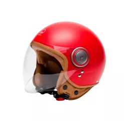 Elements Open Face Helmet - Mârkö (Rouge Mat)