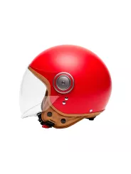 Casque Jet Elements-Mârkö (Rouge Mat)