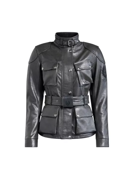 CAZADORA MUJER TRIALMASTER LADY LEATHER-BELSTAFF