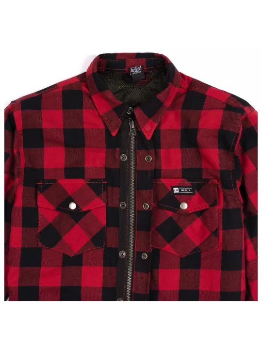 Überhemd Axe Zip Up-Merlin