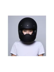 Casco Integral Racer Negro Mate - Dmd