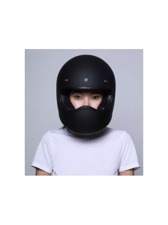Casco Integral Racer Negro Mate - Dmd