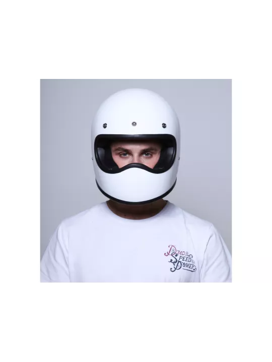 Casque Integral Racer White - Dmd