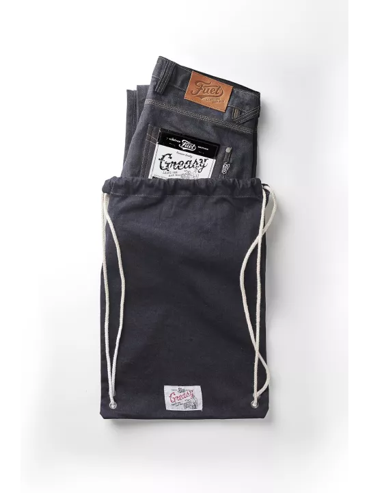 Greasy Denim Jeans - Fuel