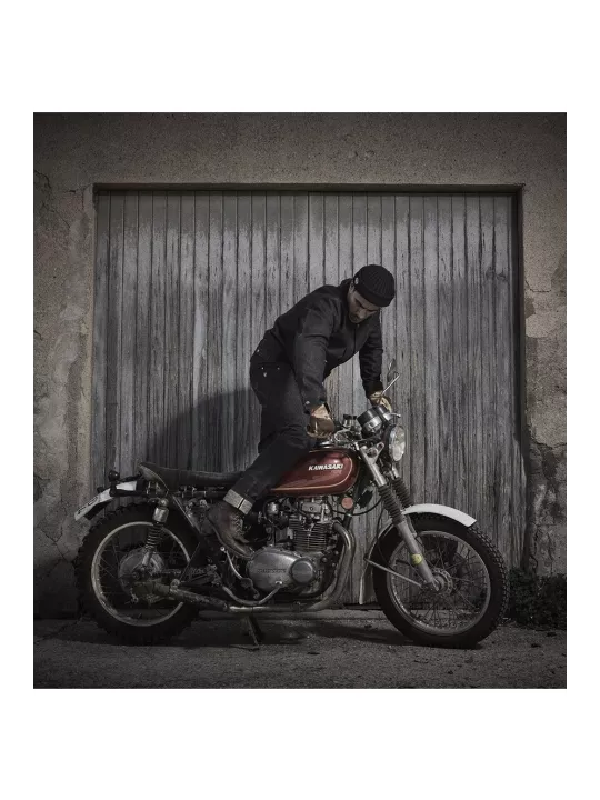 JEANS GREASY SELVEDGE - FUEL