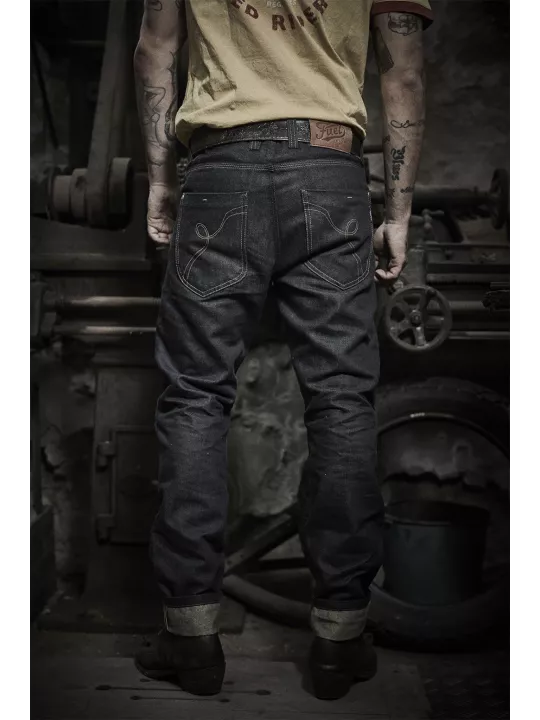 Jean Greasy Selvedge - Fuel