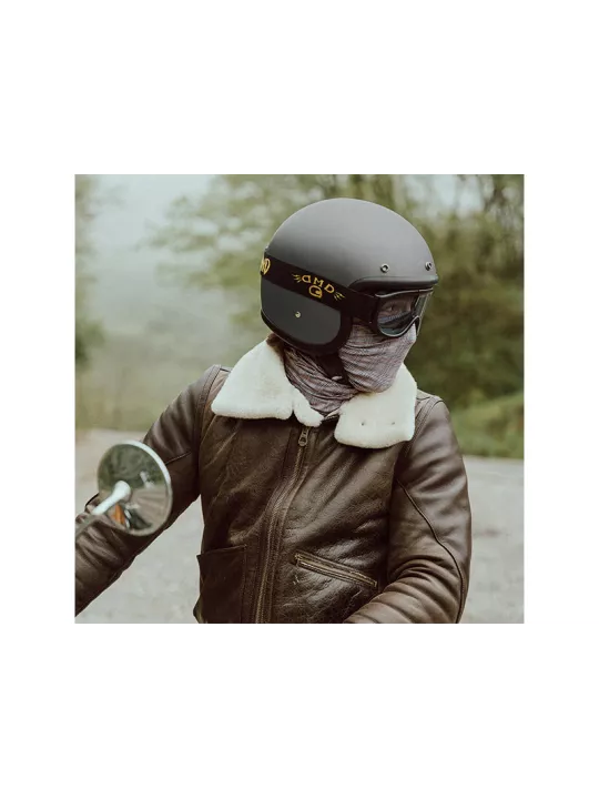Casque Jet Vintage Matt Grey - Dmd
