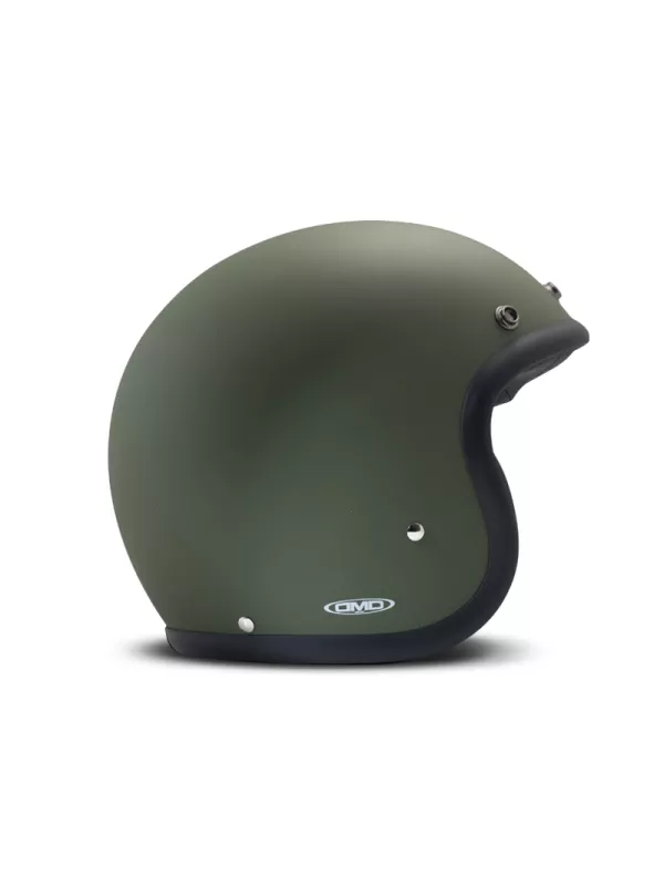 Casque Jet Vintage Matt Green - Dmd