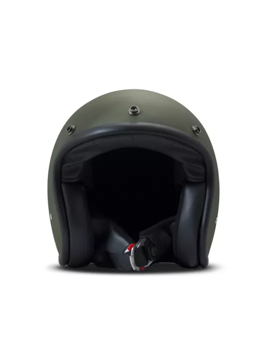 Casque Jet Vintage Matt Green - Dmd