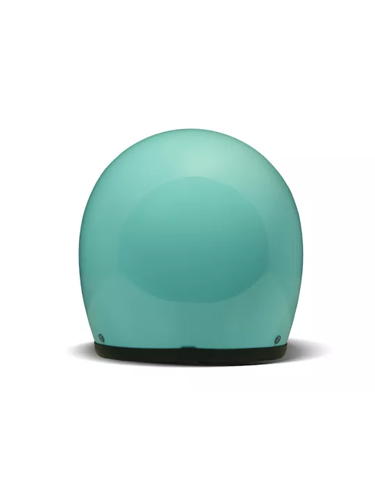 Casque Jet Vintage Turquoise-Dmd