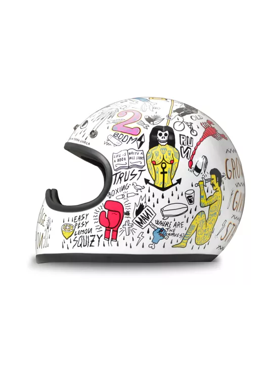 Casque Integral Racer Tribal-Dmd