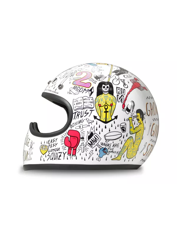 CASCO INTEGRAL RACER TRIBAL-DMD