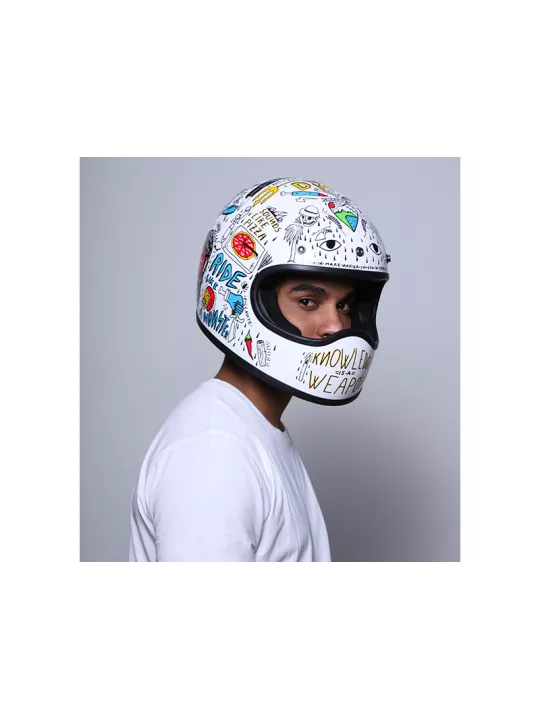 Casque Integral Racer Tribal-Dmd