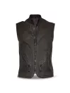 GILET BROWN WAXED COTTON MAN-DMD